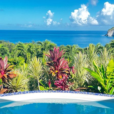 Vue Mer/3Beds/Piscine/Wifi/900 Metres De La Plage Deshaies Dış mekan fotoğraf