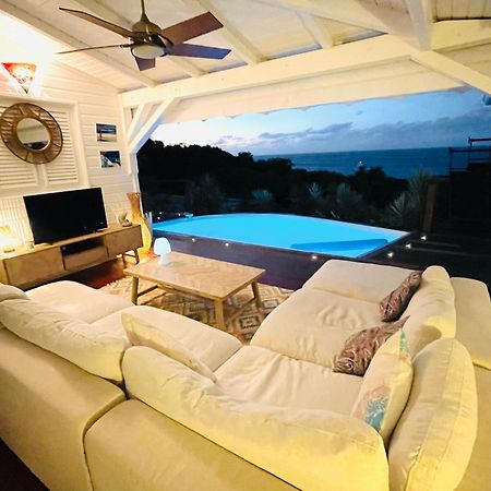 Vue Mer/3Beds/Piscine/Wifi/900 Metres De La Plage Deshaies Dış mekan fotoğraf
