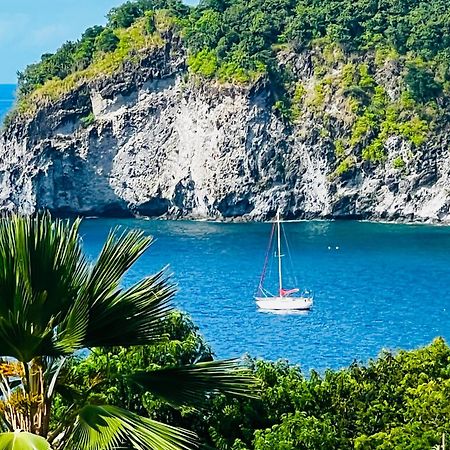 Vue Mer/3Beds/Piscine/Wifi/900 Metres De La Plage Deshaies Dış mekan fotoğraf