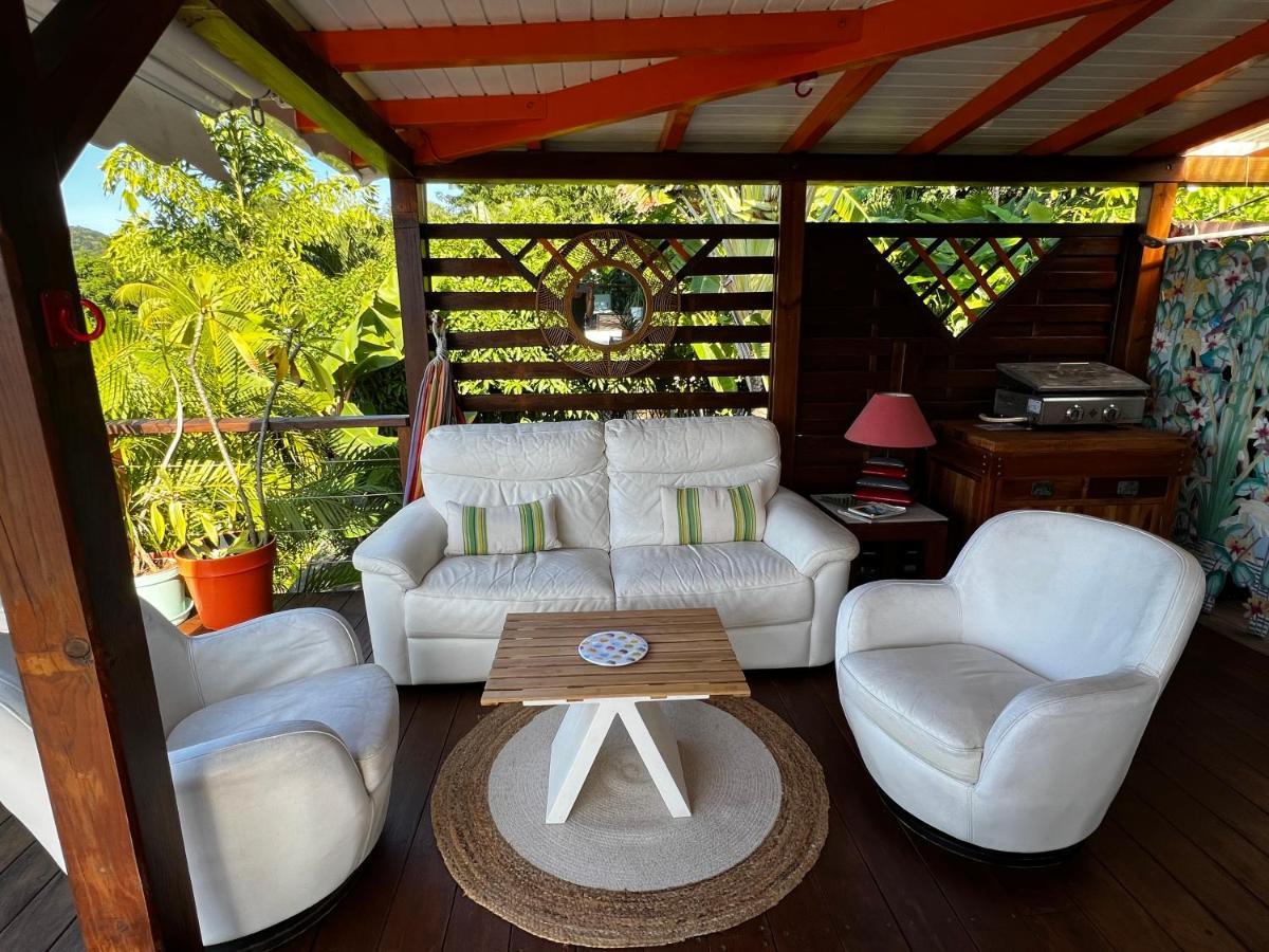 Vue Mer/3Beds/Piscine/Wifi/900 Metres De La Plage Deshaies Dış mekan fotoğraf