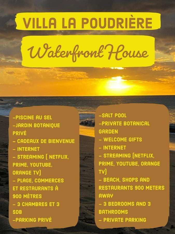 Vue Mer/3Beds/Piscine/Wifi/900 Metres De La Plage Deshaies Dış mekan fotoğraf